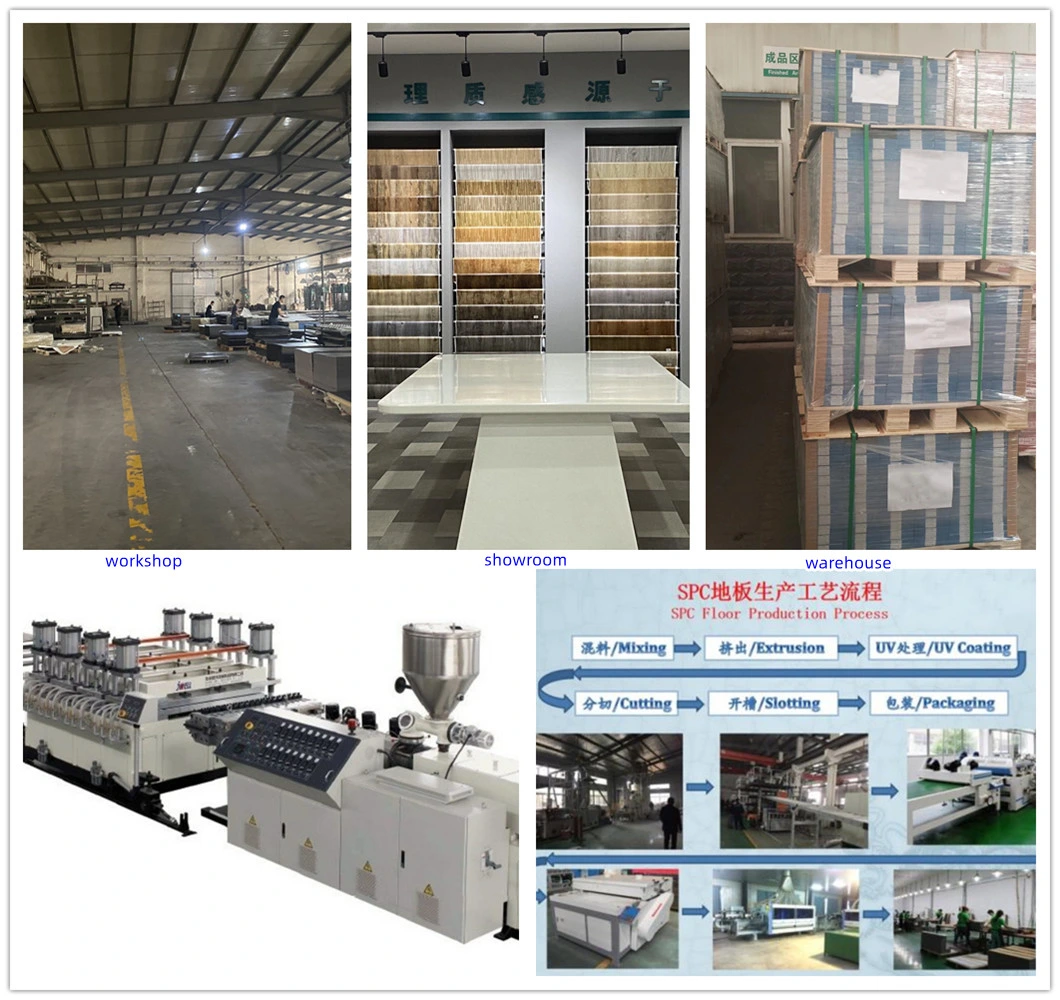 China Factory Make Spc Vinyl Plank Flooring 5mm 6mm 7mm