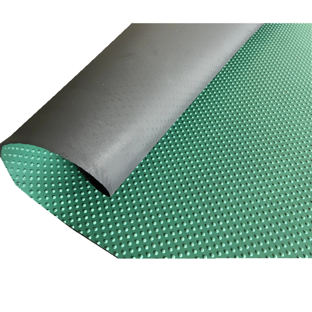 Green Stud Cow Stall Horse Parlor Rubber Mat Pad Anti-Slip Anti-Fatigue Cow Cubicle Flooring Bed Mat