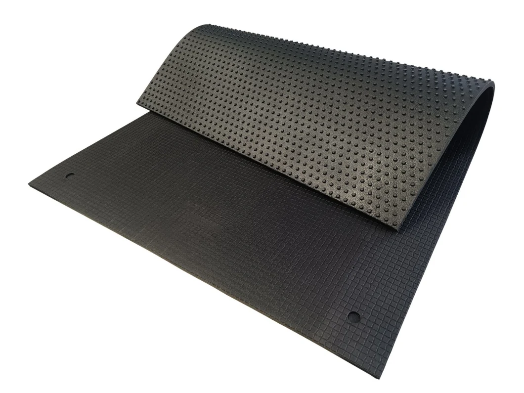 Heavy Duty Horse Stall Stable Dairy Cow Comfort Rubber Mat for Walking/Holding/Milking Areas Cow Mattress/Cow Floor Mat