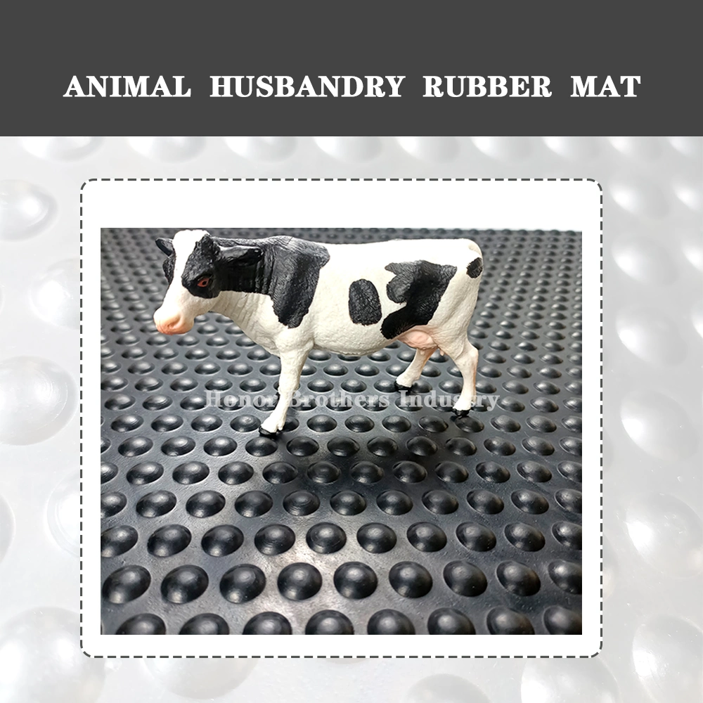 Livestock Anti-Fatigue Horse Stall Protective Floor Mat Rubber Cow Mat