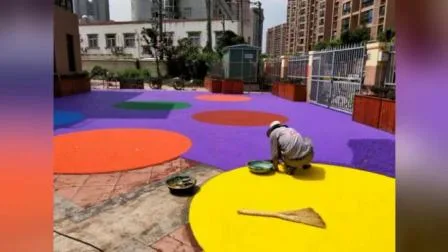 Colorful Outdoor Playground EPDM Rubber Flooring EPDM Rubber Granules Fitness Exercise Flooring